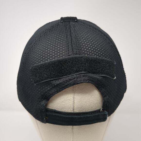 Condor Strapback Baseball Cap Black One Size Adjustable Breathable 6 Panel - Picture 6 of 10